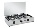 Fornello 3 Fuochi Inox