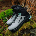 W Lone Peak 9 WP MID Black Grey