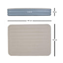 Highrise Flocked Air Bed with Built-in Pump