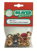 Occhielli con Attrezzo 20 pz.