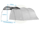Canopy 6 Places Dk Grey