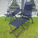 Monaco Armchair with Footrest