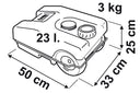 Roll Tank 23 W