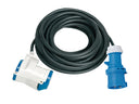 CEE Extension Cord 25 m Angled Plug