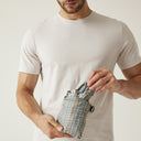 Travel Pack Shirt Uomo Glacier Check