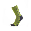 Calza Corta Lenpur lime grey