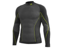 K-Thermo Uomo Manica Lunga Lupetto Zip Grey